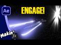 How to Recreate the Star Trek TNG jump to warp in After Effects