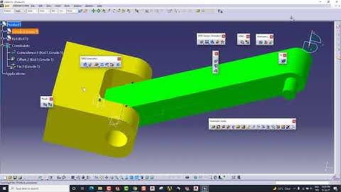 Catia V5 DMU KINEMATIC PRISMATIC JOINT REVOULUTE JOINT