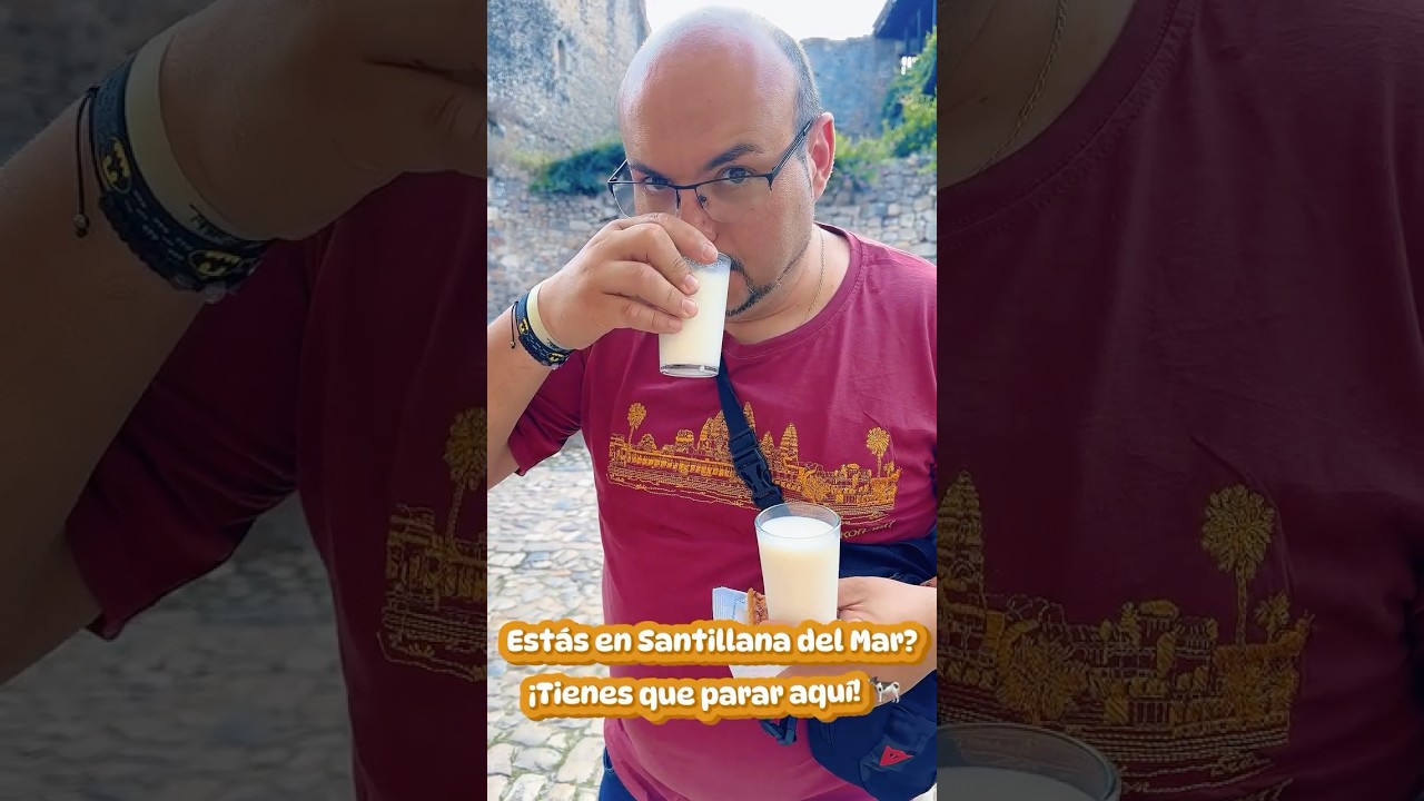 La Lechería 🥛 Más Típica de Santillana del Mar: Casa Quevedo y su Leche con Quesada o Sobao