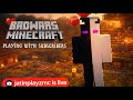play survival in minecraft ...... playing with subscribers ..... lets play with me #bedwarsminecraft