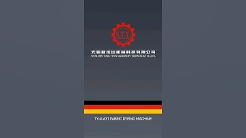 Textile Woven Fabric Dyeing Machine Is Working #dyeingmachine