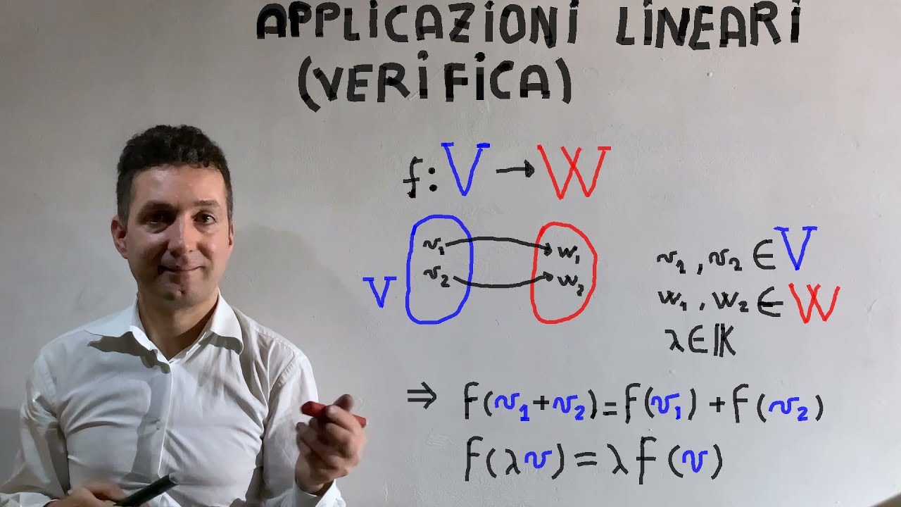 Applicazioni lineari (verifica)