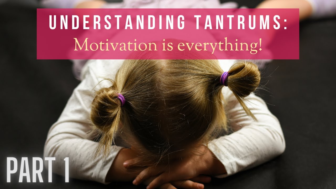 Understanding Toddler Tantrums: Motivation is Everything!