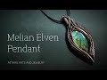 FREE TUTORIAL Melian Elven Pendant (FOR LEFT-HANDED)