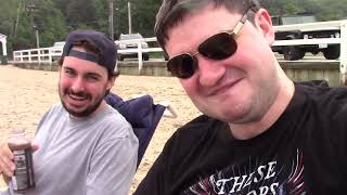 Jack and Matt on the Beach
