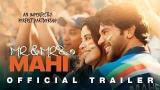 Mr. & Mrs. Mahi - New Official Trailer | Rajkummar Rao | Janhvi Kapoor | Sharan Sharma | 31 - 5 - 24