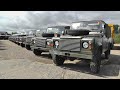 Land Rovers, Mainly Defenders, at Witham Auctions back in  2012 to 2016