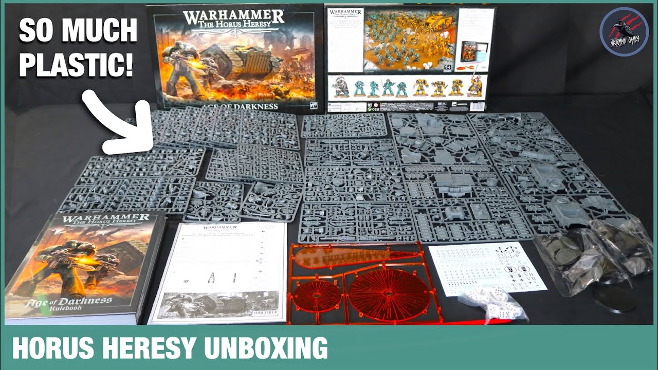 Warhammer Horus Heresy Age of Darkness Box Set X 54 Painted