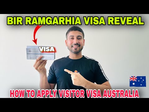 How To Apply Australia Visitor Visa / Tourist Visa | BIR RAMGARHIA VISA REVEAL?