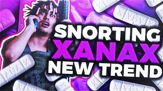 SNORTING XANAX