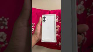 iPhone 16 white colour, the brand-new phone unboxing video 🔥￼