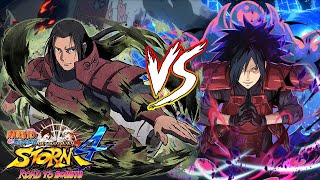 Madara vs Hashirama Full Fight - Naruto Shippuden Ultimate Ninja Storm 4 (PS4 Gameplay 1080p)