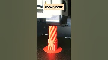3D Rocket Vortex Fidget! #3d #3dprinter #3dprinting #bambulab #fidget #printing #rocket #shorts