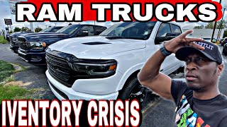 RAM TRUCK Dealers Are FLOODED With RAM TRUCKS! That They Can't Sell! PRICES Are OUTRAGEOUS!