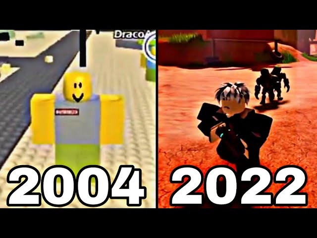 Evolution of Roblox Noobs (2004 - 2022) - OLD vs NEW 