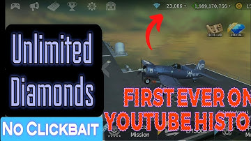 First Time Ever On YouTube History || Unlimited Diamond trick || Gunship Battle Helicopter 3D