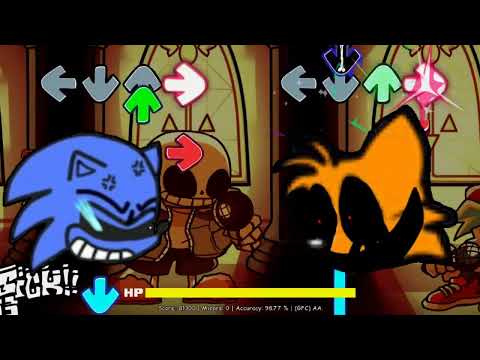 Burning In Hell But Sonic And Possesed Tails Sings It