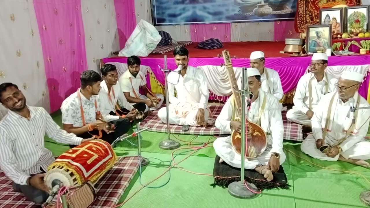 सामर्थ्याने गजाननाच्या संकट जाईल माघारा गणगण गणात बोते हभप गणेश म साठे पुंडलिक म हिवाळे अनिल म बांगर