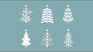Adobe Illustrator Tutorial | How to Draw a Christmas Tree (2020)