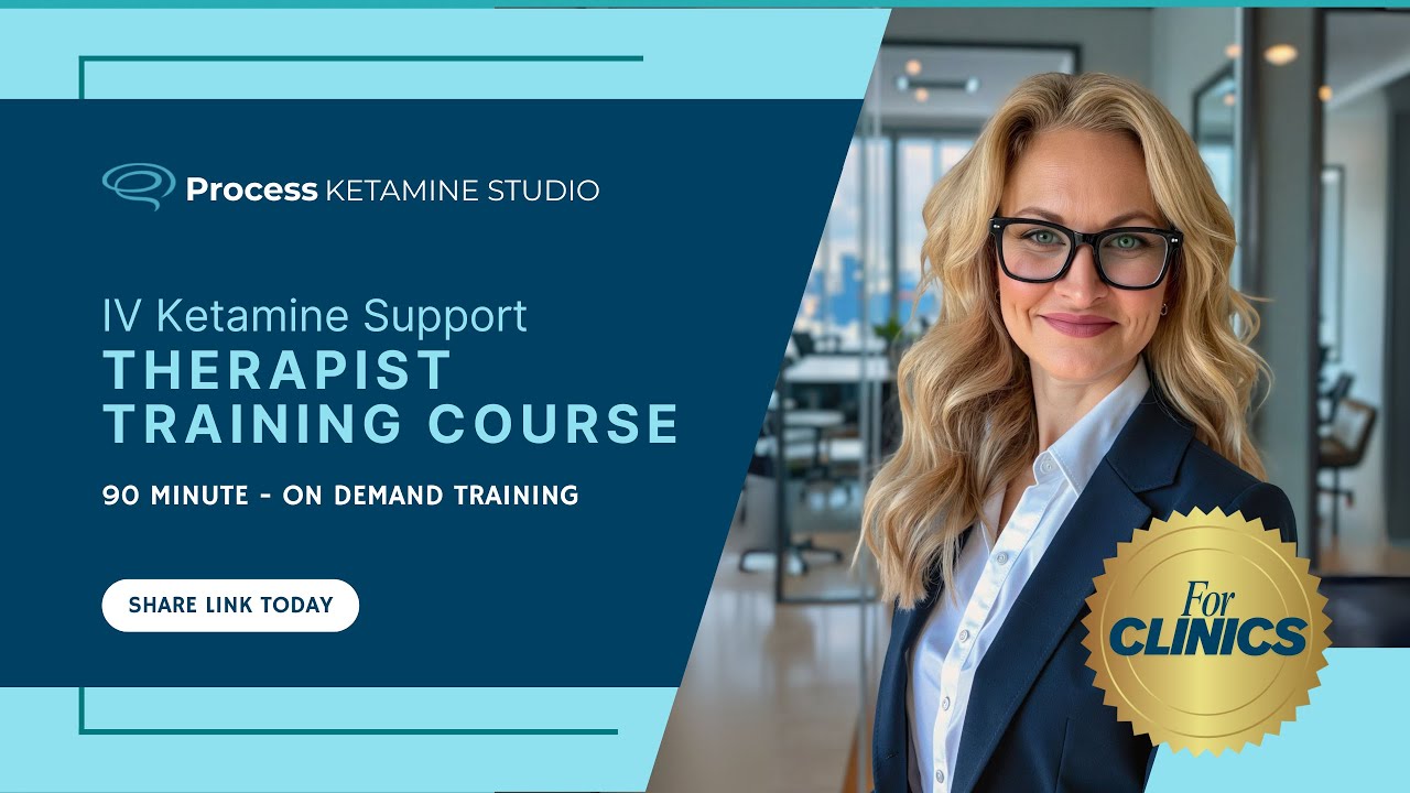 Clinics: Strengthen IV Ketamine Outcomes Through Therapist Support