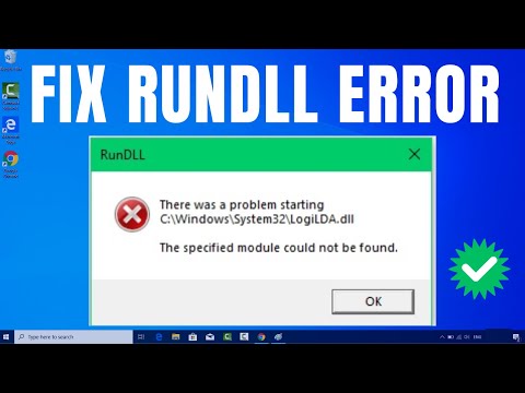How to Fix RunDLL Error on Windows 10/11