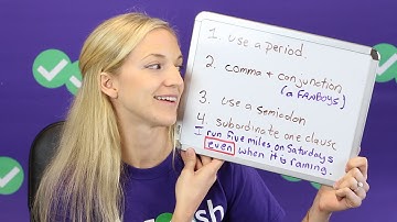 ACT English: Comma Splices