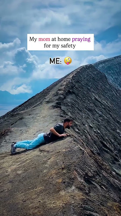 This is 📍Mt. Bromo in Indonesia, an active volcano.