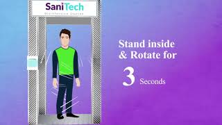 Disinfection Station by SANITECH GLOBAL - UK