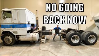 Air Force Cabover Frame Stretch, WE CUT IT... part 1