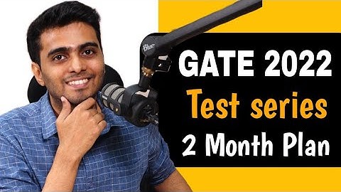 Test series *best* planning for GATE 2022 ( Don