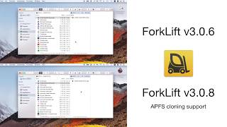 ForkLift v3.0.8 support APFS Cloning screenshot 2