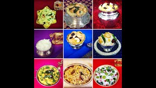 9 Navaratri Neivedyam Recipes | 9 Navaratri Rice Prasadam Recipes | 9 Navaratri Morning Neivedyam|