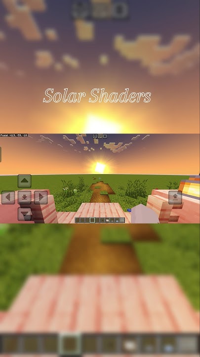 Solar Shaders #minecraft #shaders - YouTube