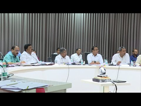 मा .चंद्रकांत दादा पाटील यांच्या  उपस्थित विविध आढावा बैठका पुणे (  05.10.23 )