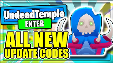 ALL NEW *UNDEAD TEMPLE* UPDATE CODES! Tapping Simulator Roblox