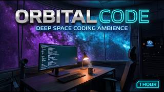 Orbital Code - 1 Hour Deep Space Coding Ambience | Focus Music for Deep Work