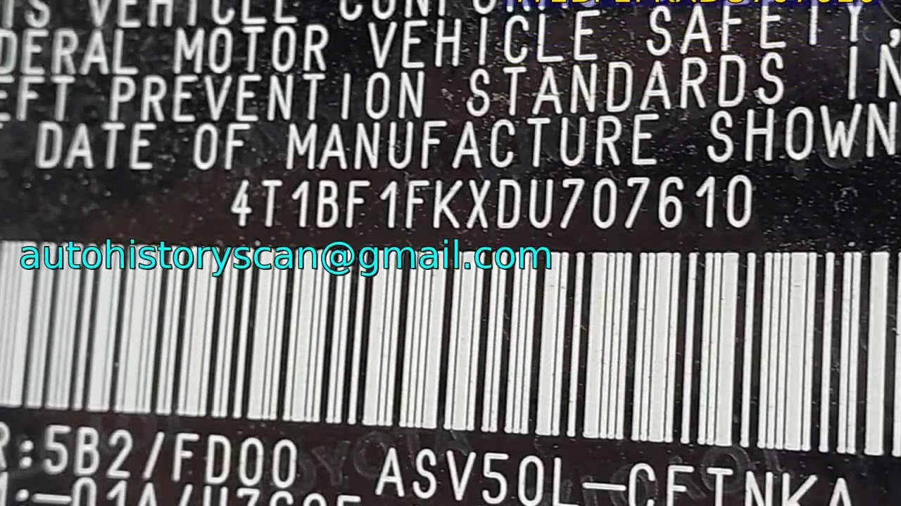 4T1BF1FKXDU707610 Toyota camry le 2013 - YouTube