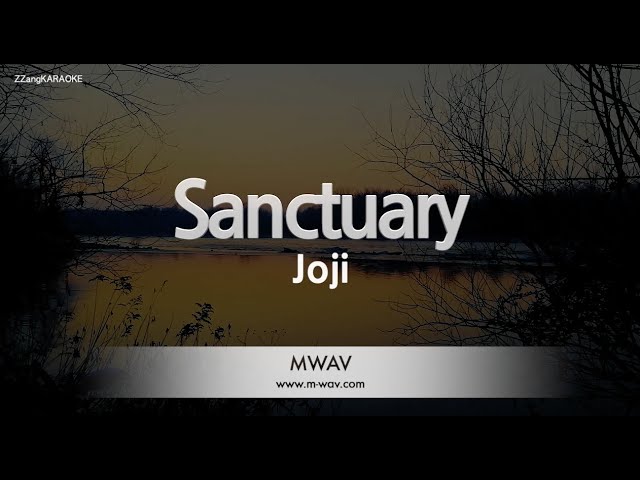 Joji-Sanctuary (Melody) [ZZang KARAOKE]