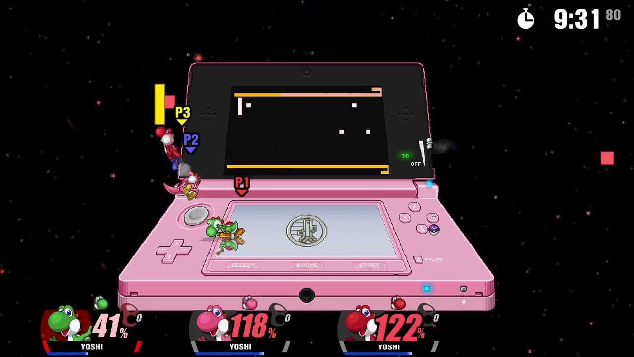 Super Smash Flash 2 Beta v1.4 Free For All - Yoshi Color 