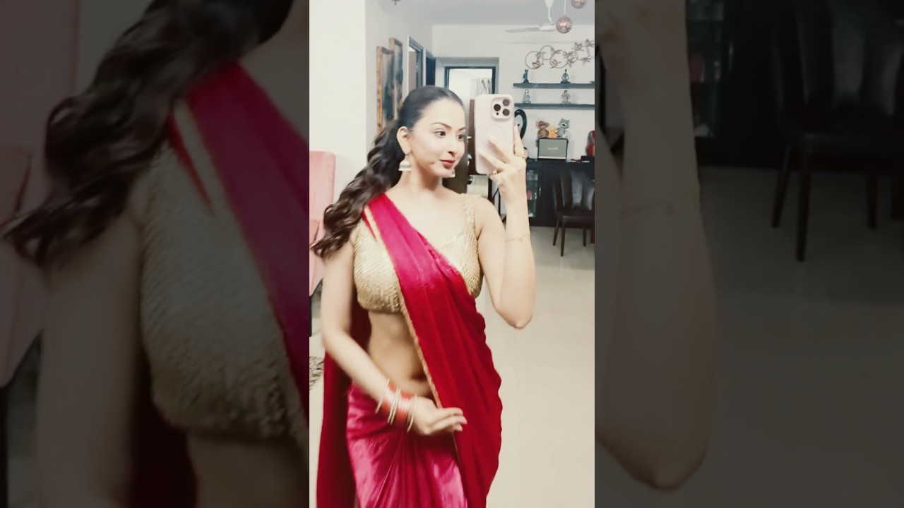 EESHANYA MAHESHWARI NAVEL SHOW SAREE 🥵🔥|