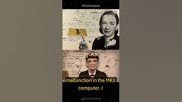 The first computer bug was an ACTUAL INSECT(a moth) stuck inside a computer😱🪲🦗