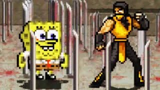 Spongebob vs Scorpion - Ultimate Mugen Fight