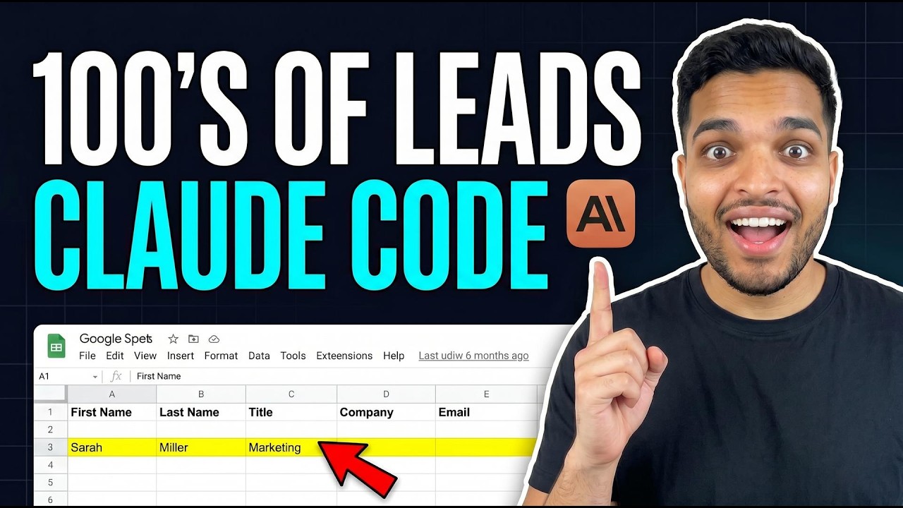 Build 10x More Leads Using Claude Code - YouTube