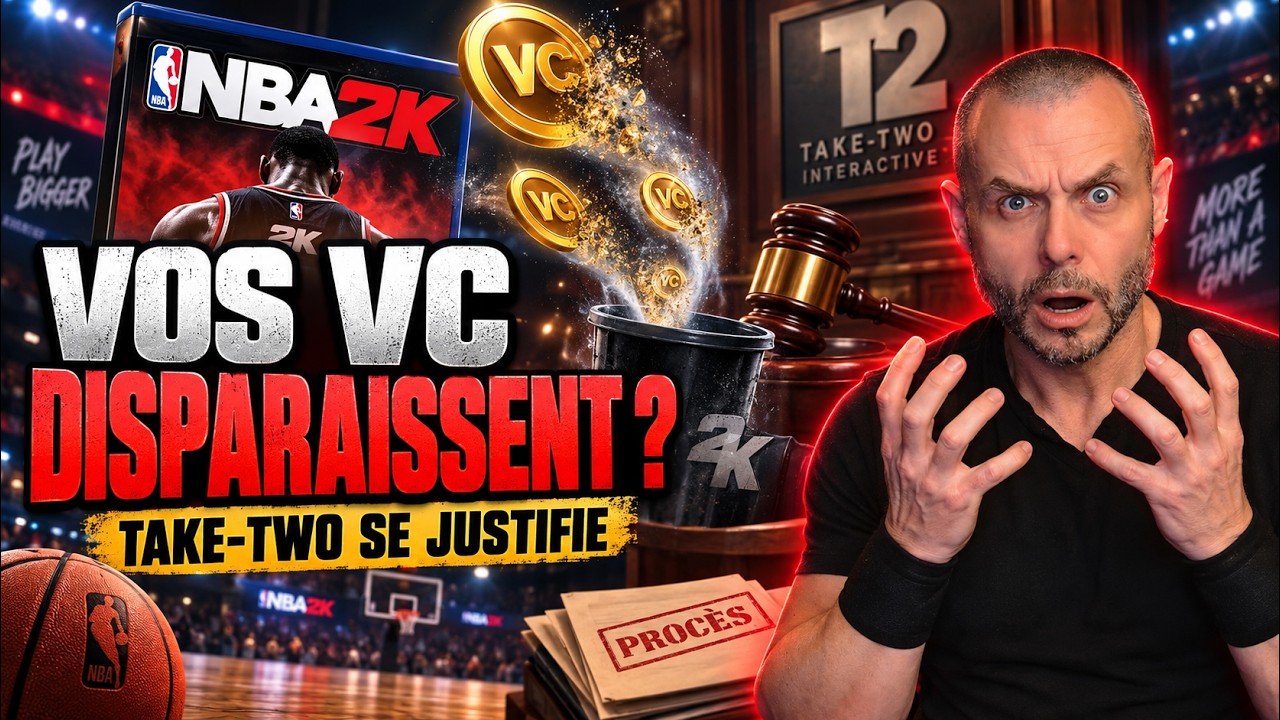 NBA 2K : vos VC ne vous APPARTIENNENT PAS selon Take-Two !