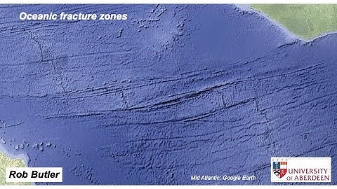 Oceanic fracture zones