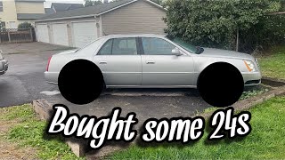 I Bought 24 Inch Rims For My Cadillac Dts! Cadillac Dts Bolt Pattern