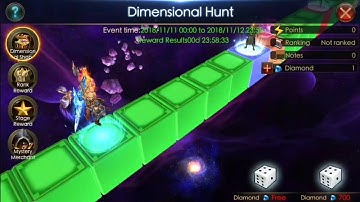 Dimensional Hunt & Mystery cards ( 11 November Events ) | Legacy of discord