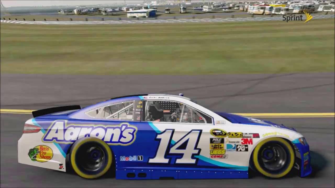 NASCAR '15 Customs - Clint Bowyer 2017 #14 Aarons Ford (Fictional)