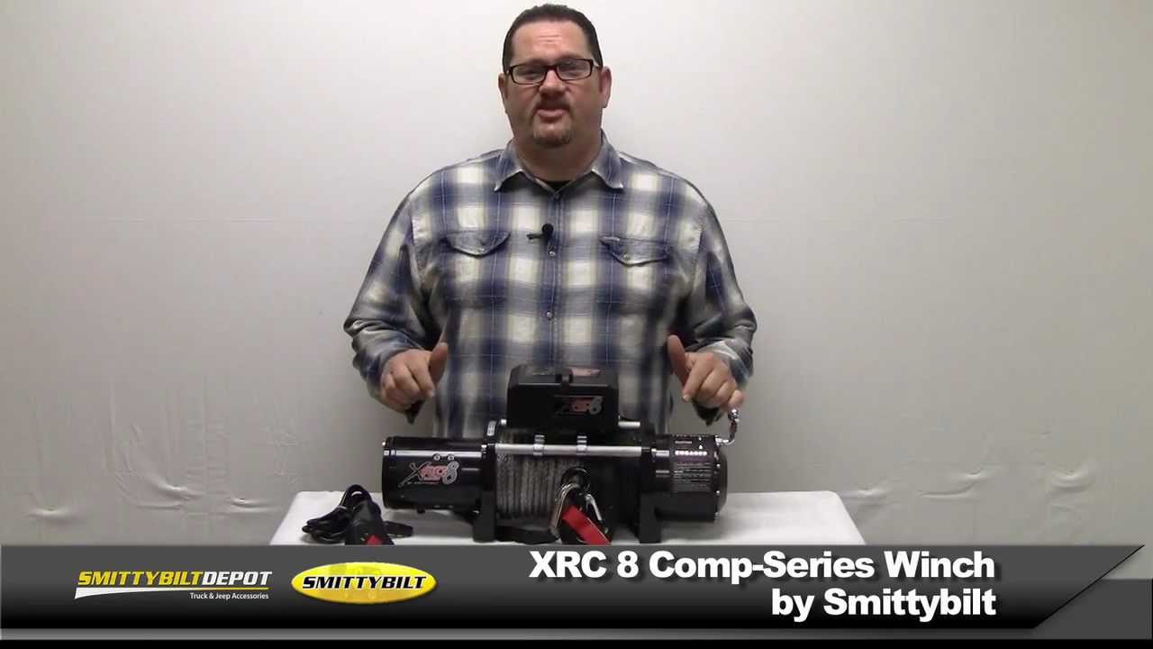 Smittybilt - XRC 8 Comp Series Winch - Winches and Winch Accessories