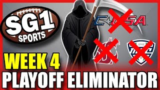 Week 4 College Football Playoff Eliminator - 2025 College Football Season